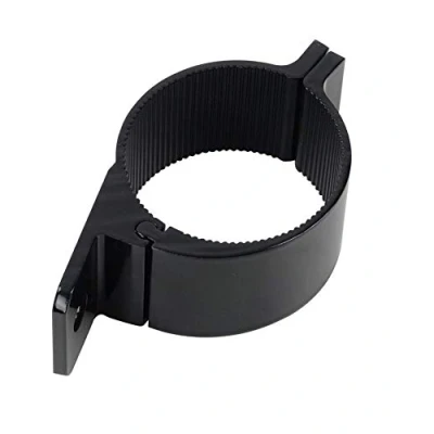 Afbeelding van Hansen Styling Parts Universele slangklem aluminium zwart Ø 60 mm voor lampboog, voorstang, veiligheidsbeugel