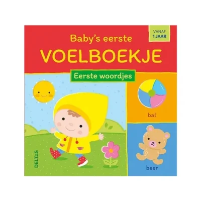 Afbeelding van Deltas Baby&#039;s Eerste Voelboekje Woordjes