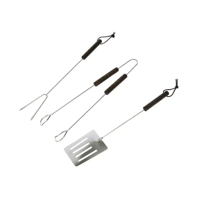 Afbeelding van Barbecue Gereedschap 3 Delig Tang/Spatel/Vork