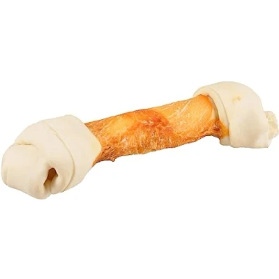 Afbeelding van Hondensnack Geknoopt Bot Kip 25 cm
