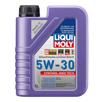 Afbeelding van Liqui Moly Synthoil High Tech 5W 30 4L Motorolie 20958 VOLKSWAGEN: GOLF 7, Polo V Hatchback, 6, BMW: 1 3 Saloon, 5 Saloon