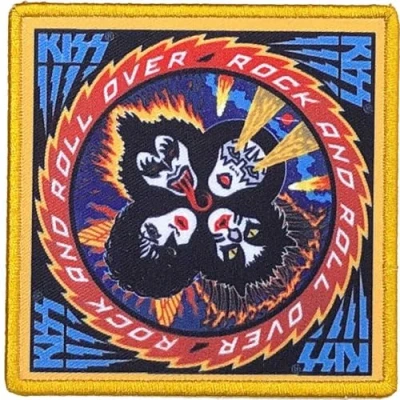 Afbeelding van Kiss Rock &amp; Roll Over Patch Multicolours