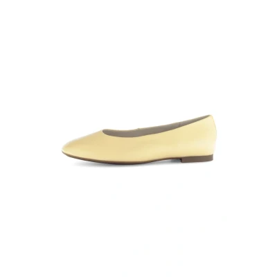 Afbeelding van Gabor Elegante Ballerina&#039;s, Dames, Maat: 43, Gelb Leer
