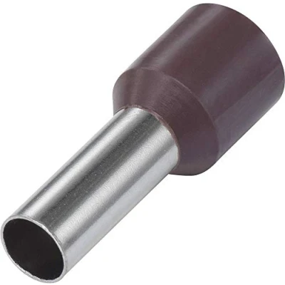Afbeelding van Vogt Verbindungstechnik 469706 Adereindhulzen 0.14 mm² Deels geïsoleerd Bruin 100 stuk(s)
