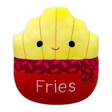 Afbeelding van Squishmallows Floyd Yellow French Fries W/Red Scarf 40cm pluche
