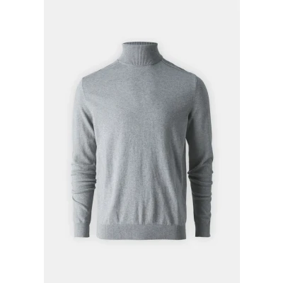 Afbeelding van Selected Homme Slhberg B NOOS Trui, Heren, Maat: Large, Medium grey melange