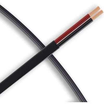 Afbeelding van DCSk Flyy autokabel, plat, 5 m lang, 2 x 4 mm², aderige kabel voor aanhanger, mm²