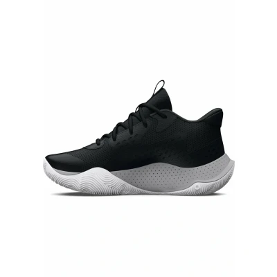Afbeelding van Under Armour Court Performance JET Trainingsschoen black, Maat: 36.5, Black Leer en textiel