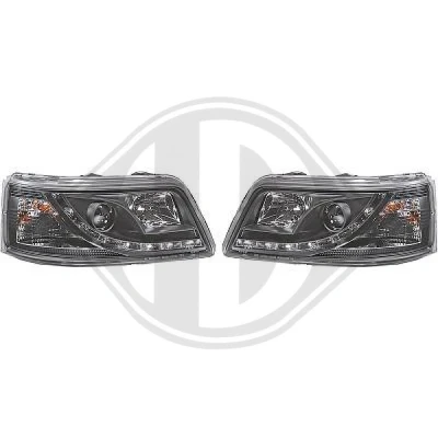 Afbeelding van DIEDERICHS HD Tuning 2272686 Koplampenset Met regelmotor voor LWR