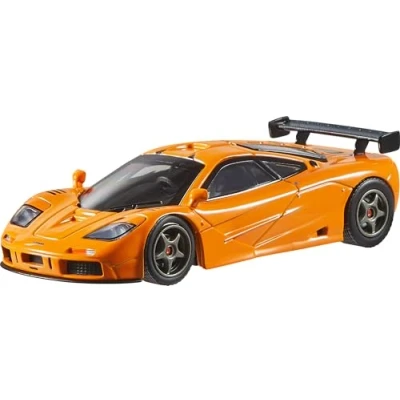 Afbeelding van Hot Wheels Premium McLaren F1 GTR, échelle 1:43, réplique d&#039;exposition, pneus Real Riders, carrosserie et châssis métal, jouet de collection, 14+ ans fans collectionneurs adultes, HWT15