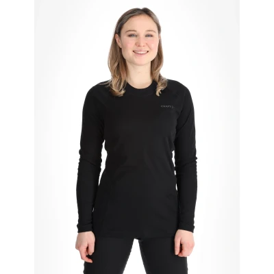 Afbeelding van Ondershirt Craft Core Warm Ls Dames maat M Zwart