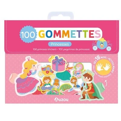 Image de Ma pochette de 100 gommettes princesses