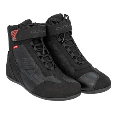 Afbeelding van CURVE Radium unisex bikerlaarzen, zwart.