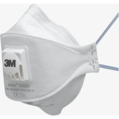 Afbeelding van 3M, Ademhalingsmasker, Ademhalingstoestel Aura 9322+ Gen3 (FFP2, 1 x)