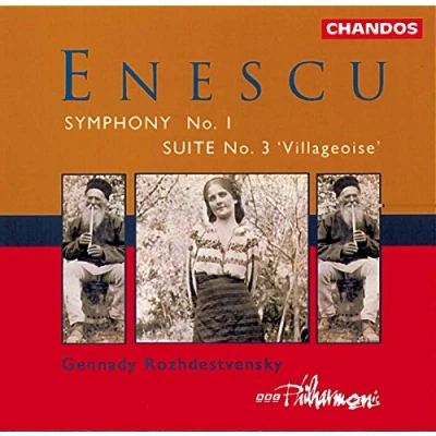 Afbeelding van Enescu: Symphony no 1, etc / Rozhdestvensky, BBC Phil