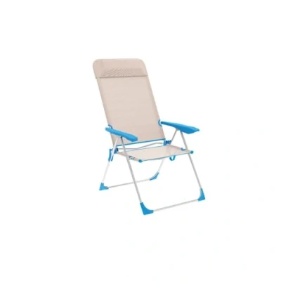 Afbeelding van Vouwbare Stoel Marbueno Blauw Beige 69 x 109 58 cm