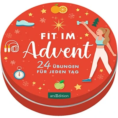 Afbeelding van Adventskalender in der Dose. Fit im Advent