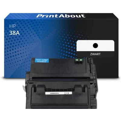 Afbeelding van Huismerk HP 38A (Q1338A) Toner Zwart