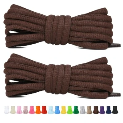 Afbeelding van Stepace [2 paar 60 cm ronde schoenveters voor sneakers, lengte 200 18 kleuren,