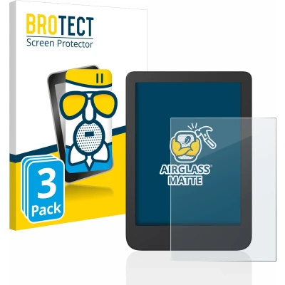 Afbeelding van BROTECT Screenprotector voor Tolino Shine 4 / 5 Color 2024 Folie Beschermfolie Beschermglas matte (3 Stuks)