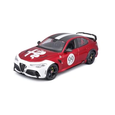 Afbeelding van Alfa Romeo Giulia GTAm #99 1:18 Bburago