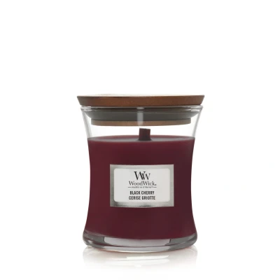 Afbeelding van Woodwick Black Cherry Kaars klein