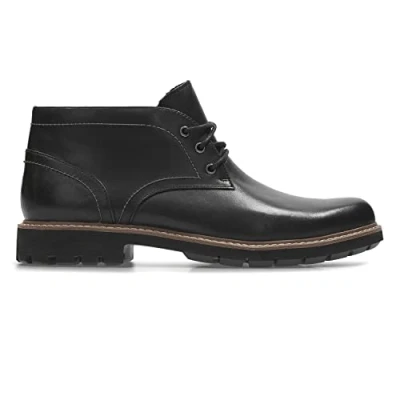Afbeelding van Clarks Batcombe Lo Chelsea herenlaarzen, Zwart leder