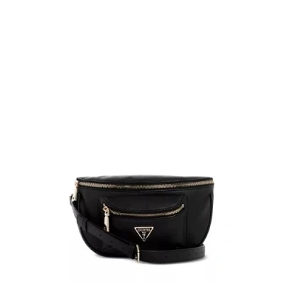 Afbeelding van Guess, MANHATTAN BELT BAG Damestas, zwart., Eigentijds