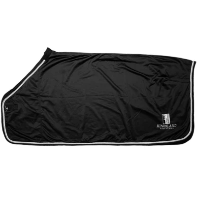 Afbeelding van Kingsland Showdeken Classic Fleece Zwart 145/190