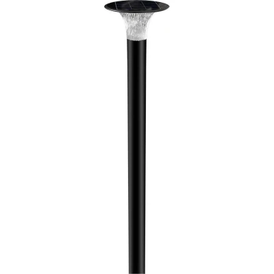 Afbeelding van V TAC VT 413 B Solarlampen Zuilvormige lichtsensor IP65 Zwart 15 Watt 2200 Lumen 6000K+4000K Modelnr: