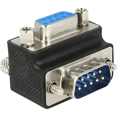 Afbeelding van Delock Serieel Adapter [1x D sub stekker 9 polig 1x bus polig] Zwart