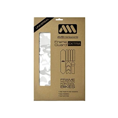 Afbeelding van All Mountain Style Honeycomb Frame Guard Extra Stickers Wit