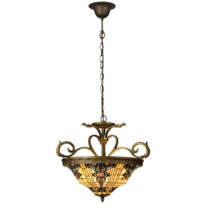 Afbeelding van Hanglamp Anthia 2, Tiffanystijl