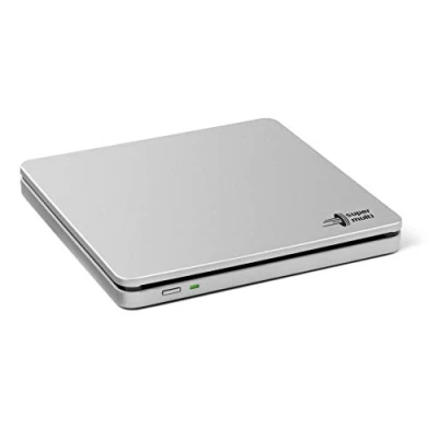 Image de HL Data Storage GP70NS50.AHLE10B Graveur DVD externe au détail USB 2.0 argent