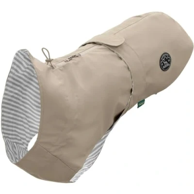 Image de HUNTER Milford Manteau imperméable pour chien avec ouverture harnais et collier Taupe 30