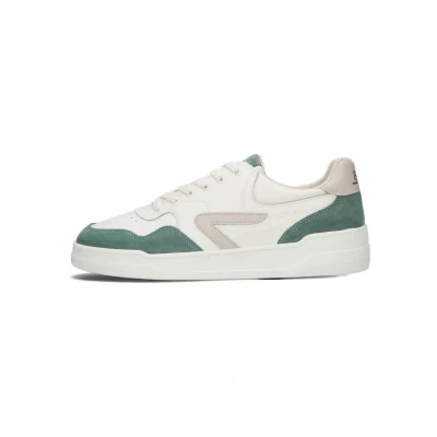 Afbeelding van HUB LAGE Courtz Sneakers laag, Heren, Maat: 45, Wit Leer