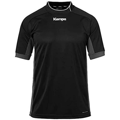 Afbeelding van Kempa Prime Sport Tshirt, Heren, Maat: Large, Schwarz anthra