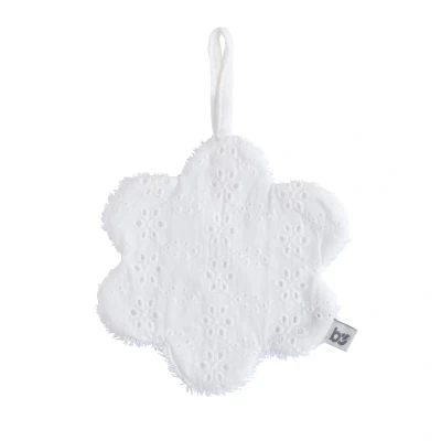 Afbeelding van Baby&#039;s Only Speendoekje Bloem Calm Wit
