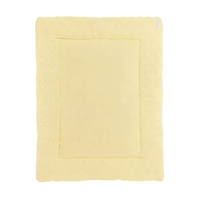 Afbeelding van Meyco Boxkleed Knots Soft Yellow
