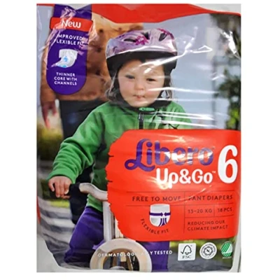Afbeelding van LIBERO Broekluiers Up &amp; Go 6 / (13kg 20 kg) 18st/pak