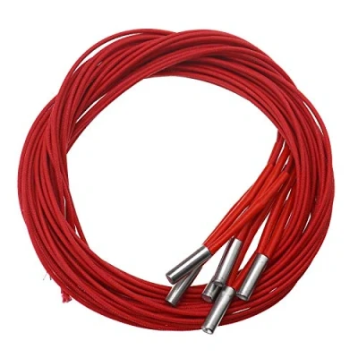 Afbeelding van YINETTECH 6 stuks 24 V spanning 40 W vermogen x 20 mm met 1 m kabel inkopverwarmingsslang voor 3D printers