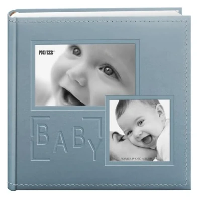 Afbeelding van Pioneer Photo Albums DA 200COLB/B Fotoalbum van kunstleer met 200 hoezen voor foto&#039;s 10 x 15 cm, blauw