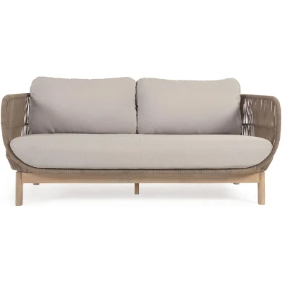 Afbeelding van Kave Home Tuinbank Catalina Bruin