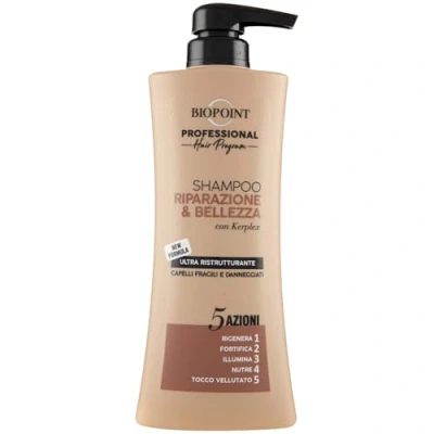 Afbeelding van Biopoint reparatie &amp; beauty shampoo 400ml