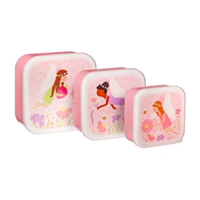 Afbeelding van Prinses snackdoosjes set van 3 Sass &amp; Belle