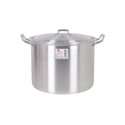 Afbeelding van Casserolepan met deksel Aluminium 36 x 30 26 cm (2 Stuks)