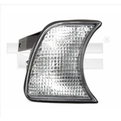 Afbeelding van TYC 18 3270 93 2 Knipperlichten Wit Links voor Met lamphouder BMW: 5 Saloon, Touring