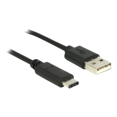 Image de Delock Câble USB 24 pin C (M) pour 2.0 3 A 50 cm noir