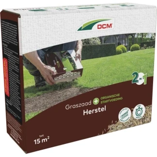 Afbeelding van Graszaad herstel DCM 15 m² (Meststof, Strooidoos, 225 gram)