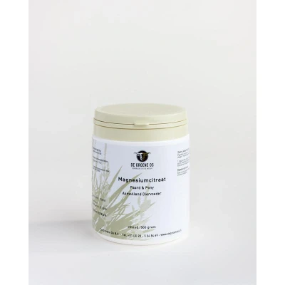 Afbeelding van Groene Os Magnesiumcitraat Paard &amp; Pony 500gr